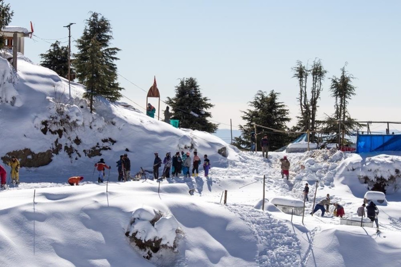 Weekend group trip to Kufri and Naldehra Shimla